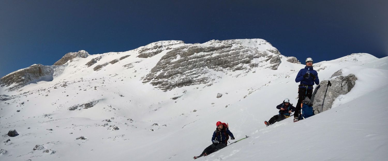 Pripravniška grapa i Mala Mojstrovka